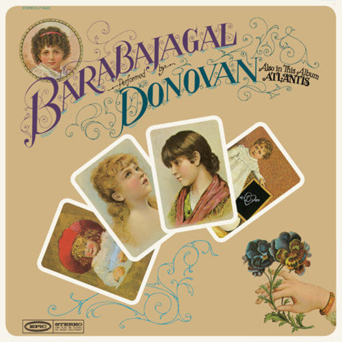 the album cover for Donovan - Barabajagal
