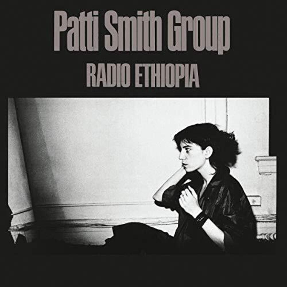 the album cover for Patti Smith - Radio Ethiopia