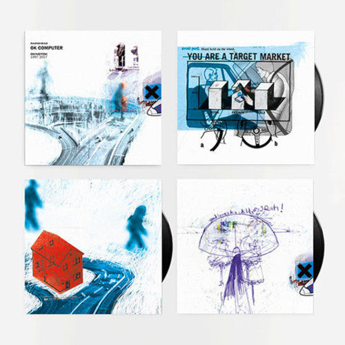 the album cover for Radiohead - OK COMPUTER OKNOTOK 1997 2017 [LP]