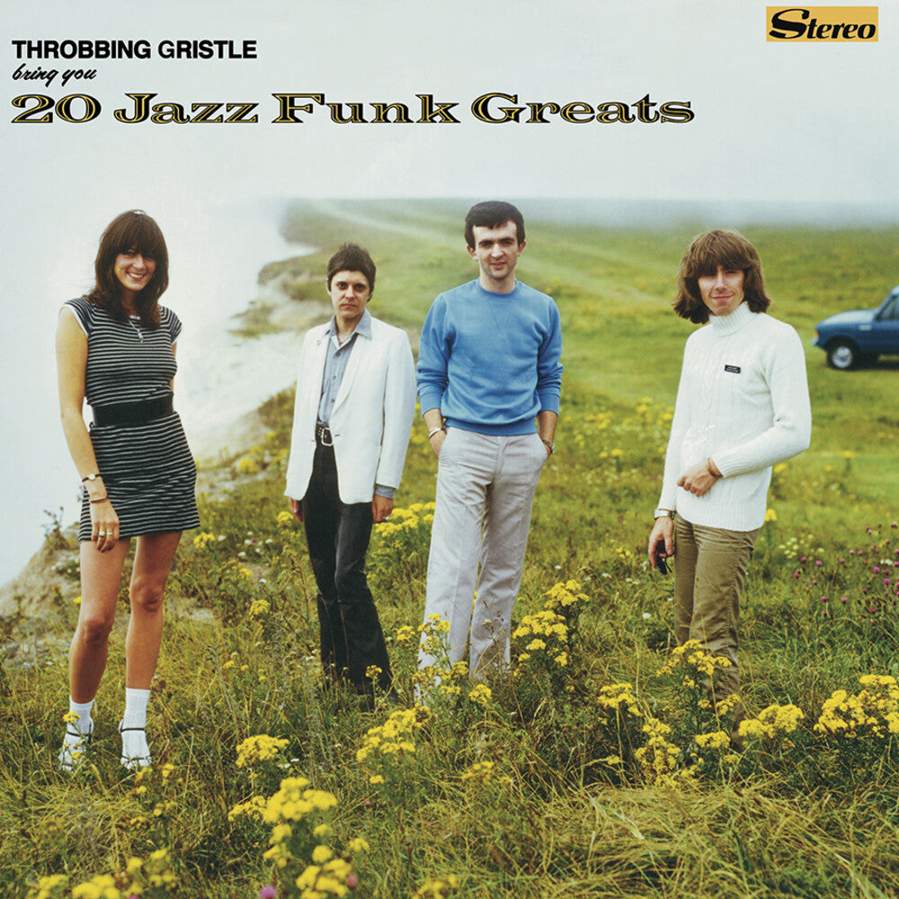 the album cover for Throbbing Gristle - 20 Jazz Funk Greats [Colored Vinyl] (Grn)