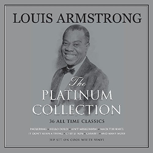 the album cover for Louis Armstrong - Platinum Collection