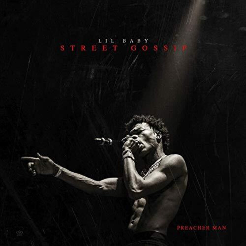 the album cover for Lil Baby - Street Gossip [LP]