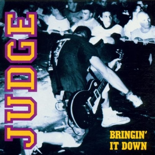 the album cover for Judge - Bringin' It Down