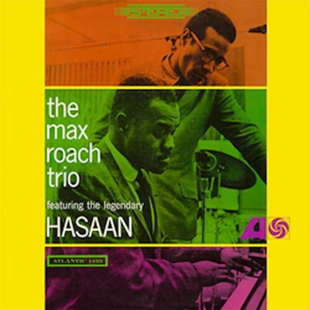 the album cover for Max Roach Trio - Max Roach Trio Featuring the Legendary Hasaan