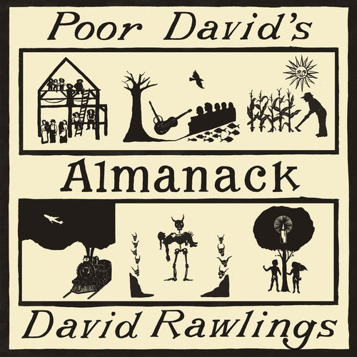 the album cover for David Rawlings - Poor David's Almanack [LP]
