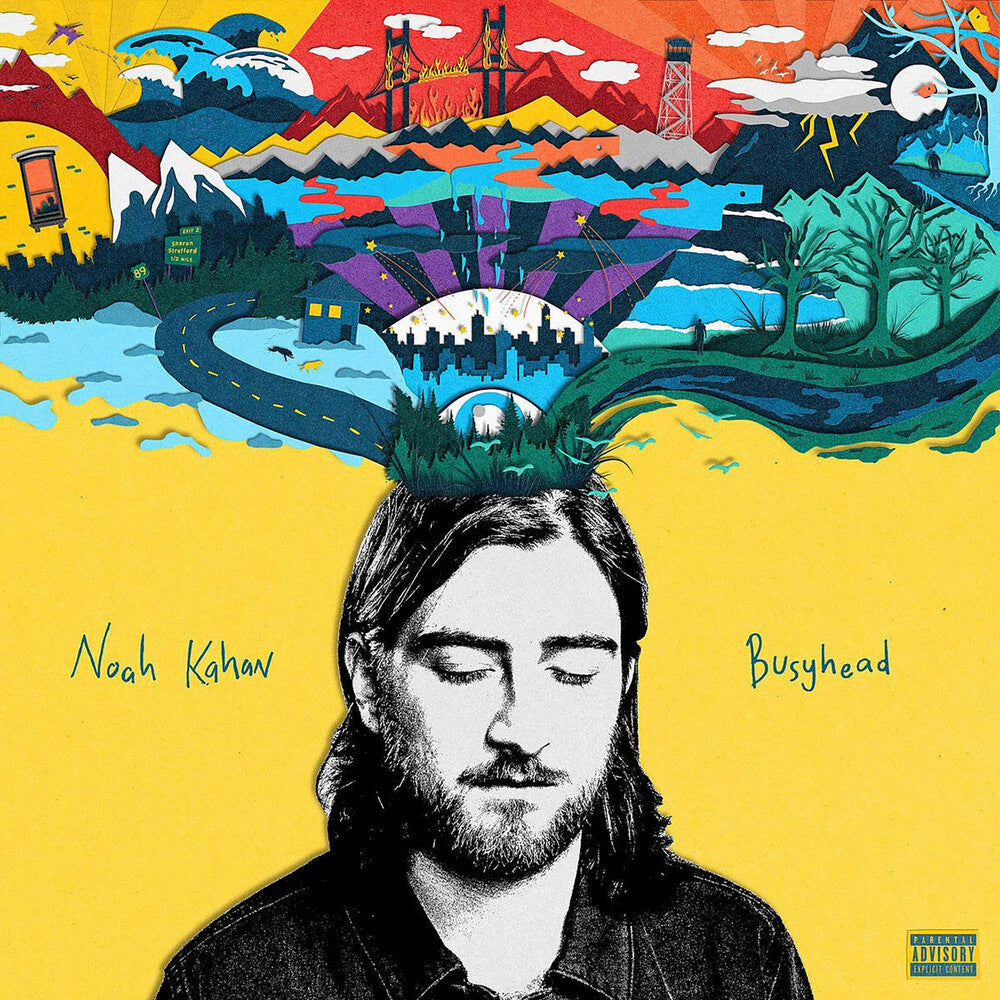 the album cover for Noah Kahan - Busyhead [LP]