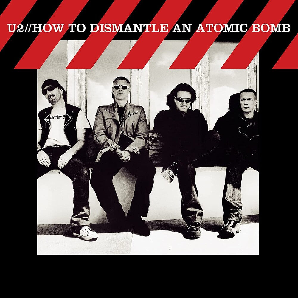 the album cover for U2 - How To Dismantle An Atomic Bomb [Red LP]