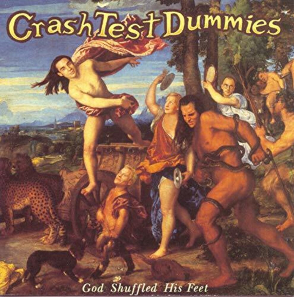 the album cover for Crash Test Dummies - God Shuffled His Feet
