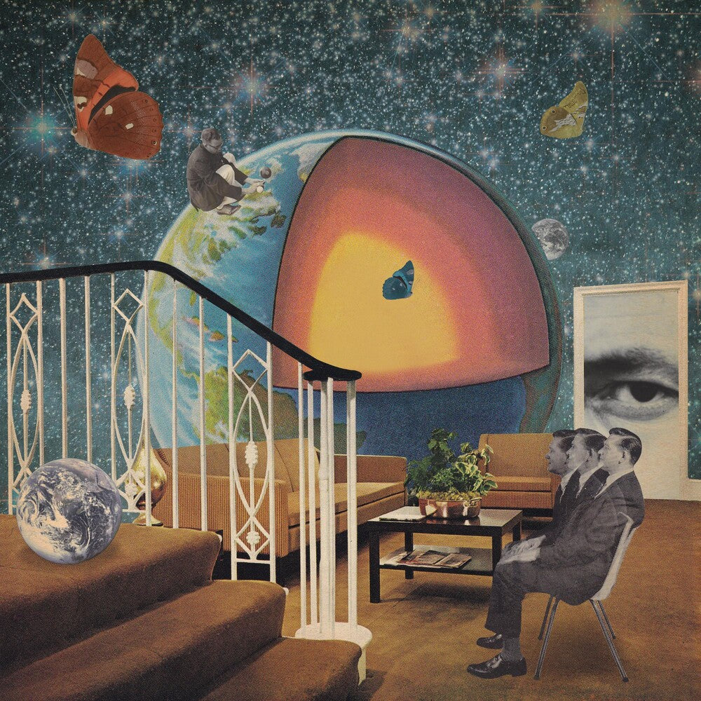 the album cover for Thank You Scientist - Terraformer (Blue) [Colored Vinyl] [180 Gram] (Red)