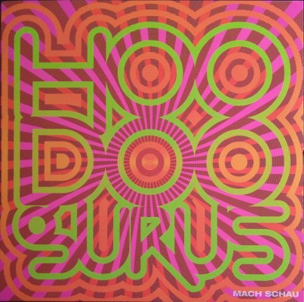 the album cover for Hoodoo Gurus - Mach Schau