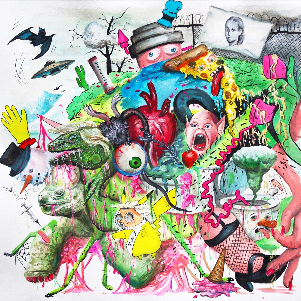 the album cover for Tropical Fuck Storm - Braindrops [Colored Vinyl]