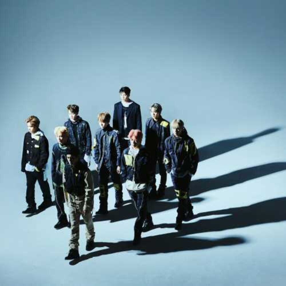 the album cover for NCT 127 - The 4th Mini Album 'NCT #127 WE ARE SUPERHUMAN' [Picture Disc Vinyl]