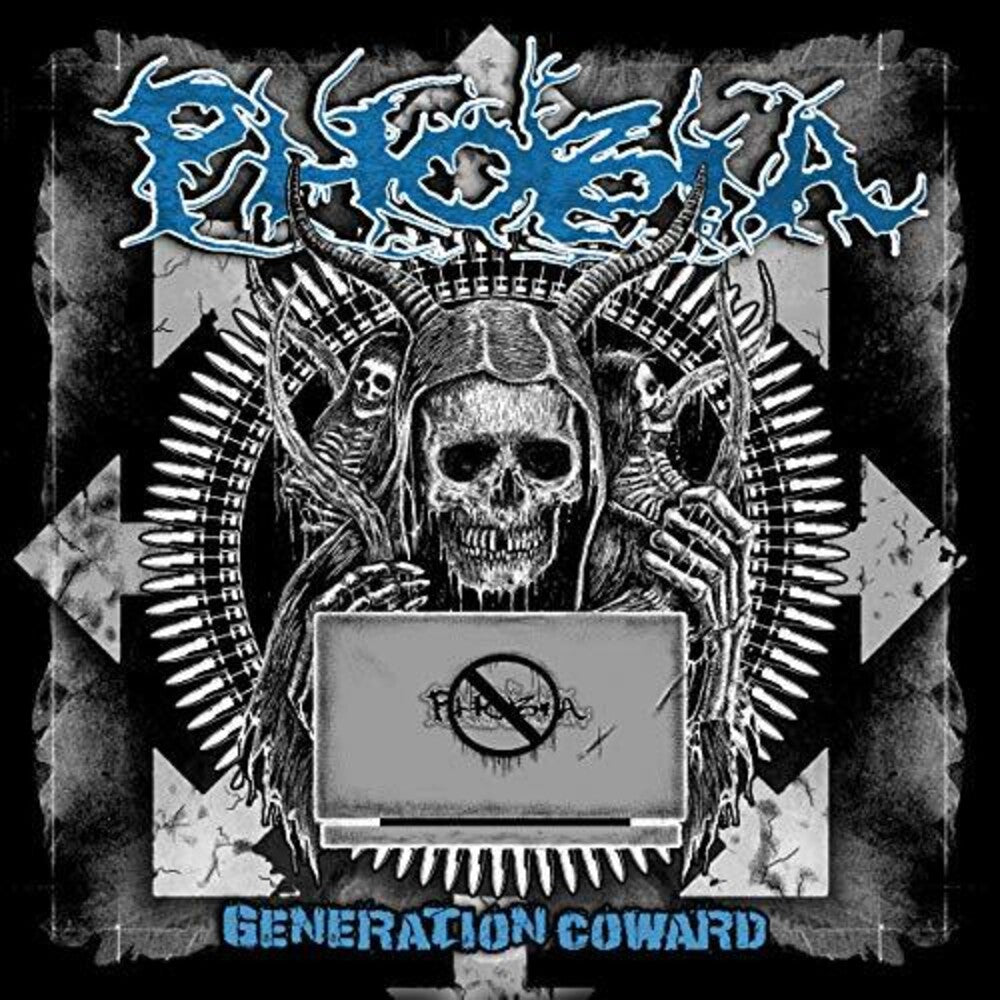 the album cover for Phobia - Generation Coward [Colored Vinyl]