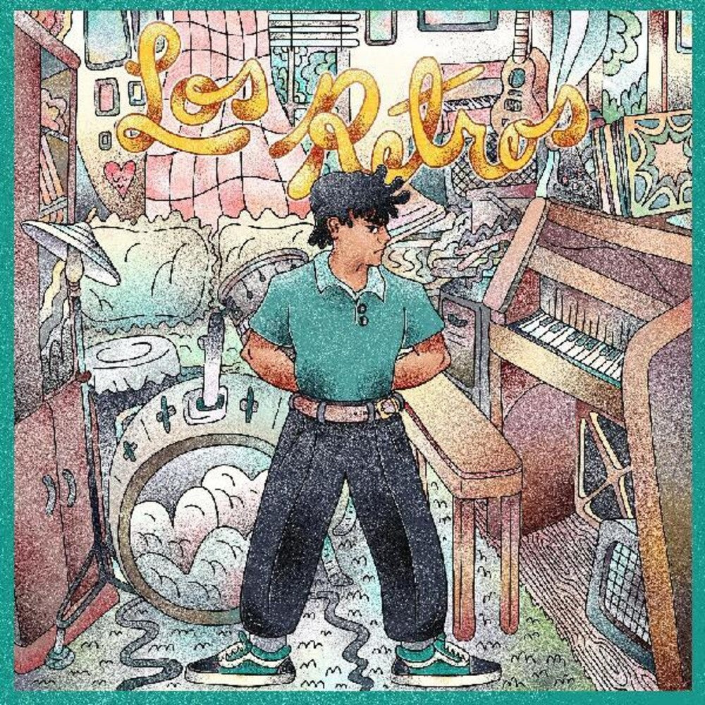 the album cover for Los Retros - Retrospect