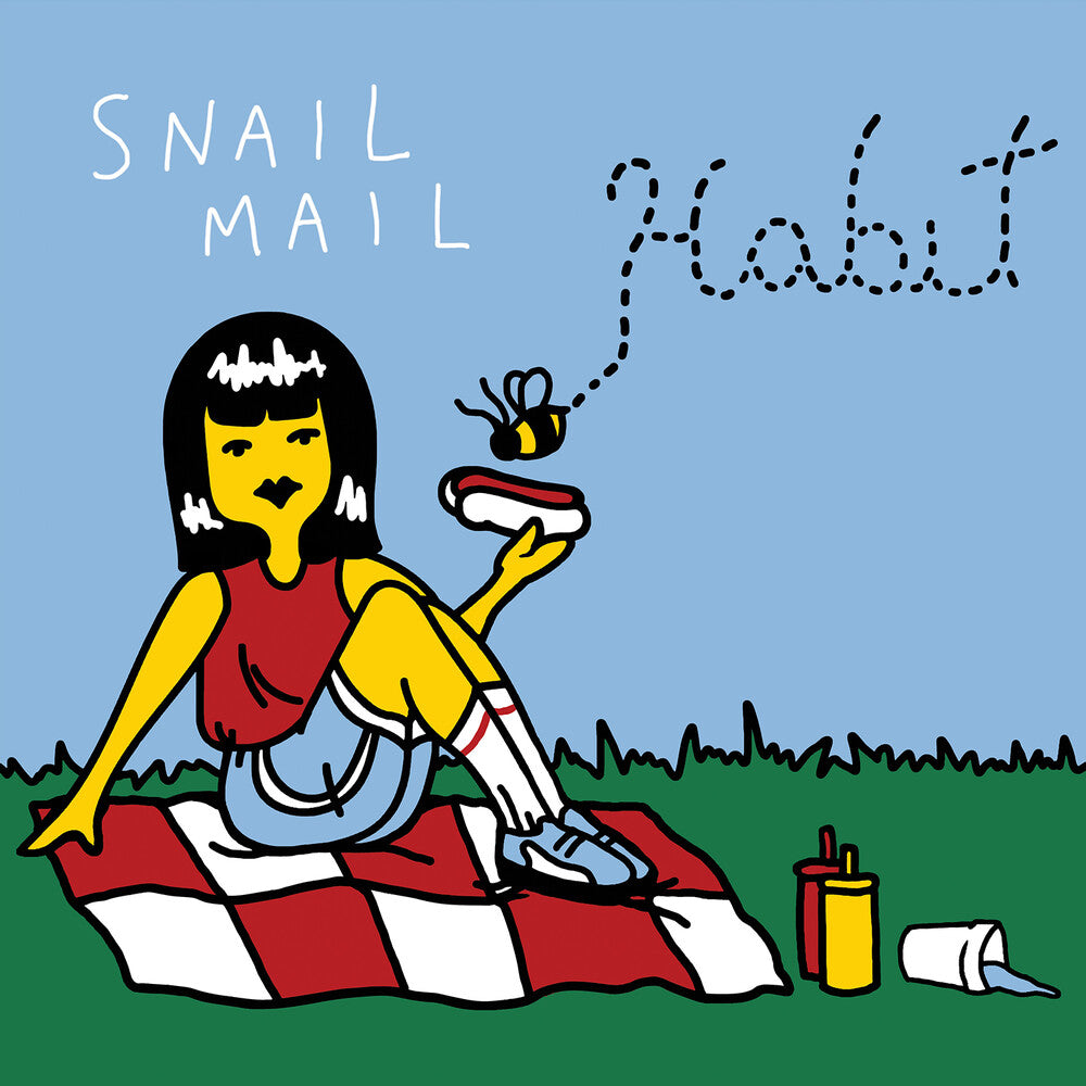the album cover for Snail Mail - Habit EP [Vinyl]