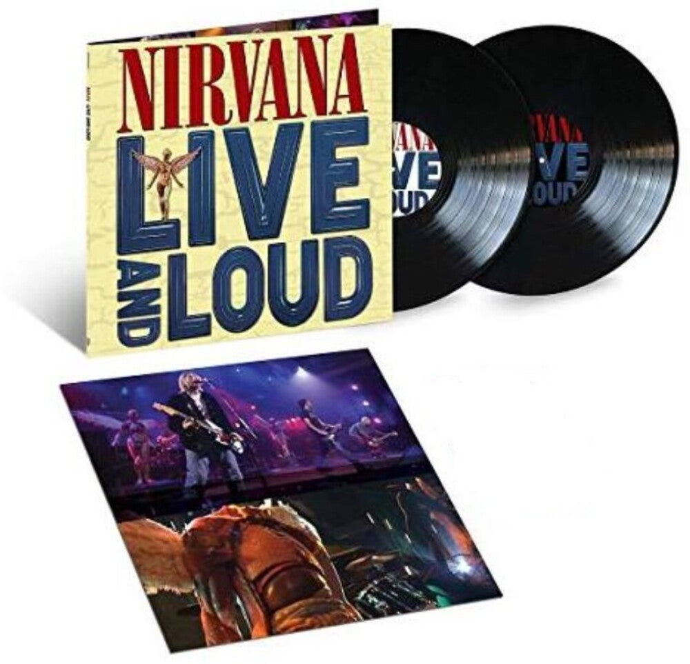 the album cover for Nirvana - Live And Loud [2LP]