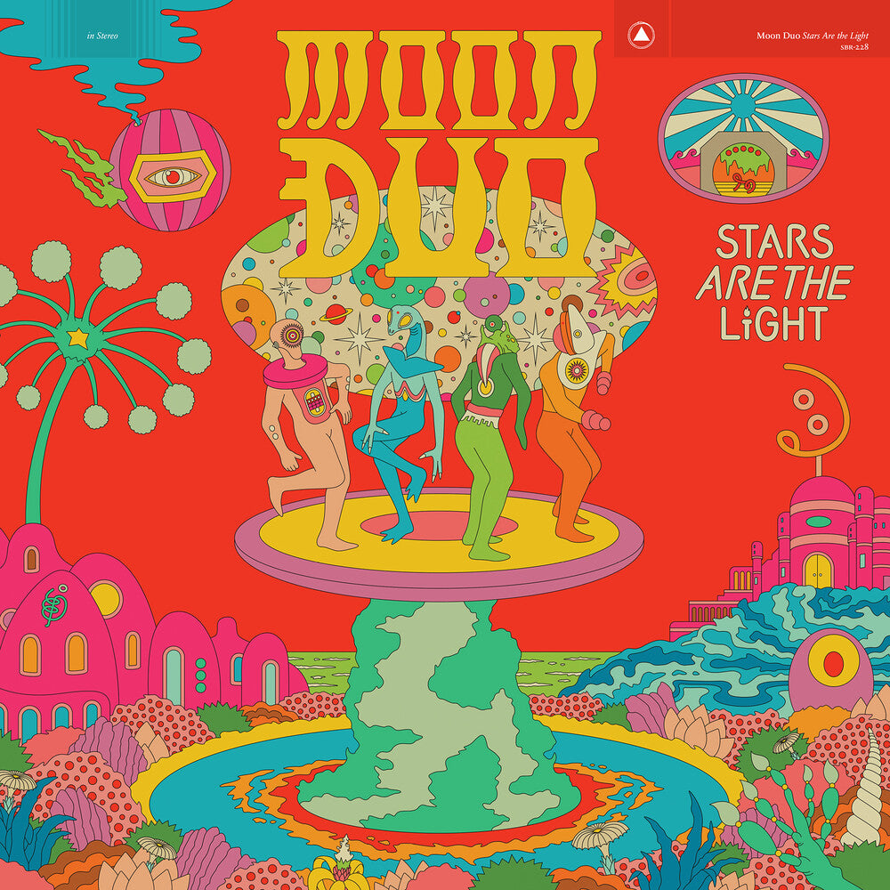 the album cover for Moon Duo - Stars Are The Light [LP]