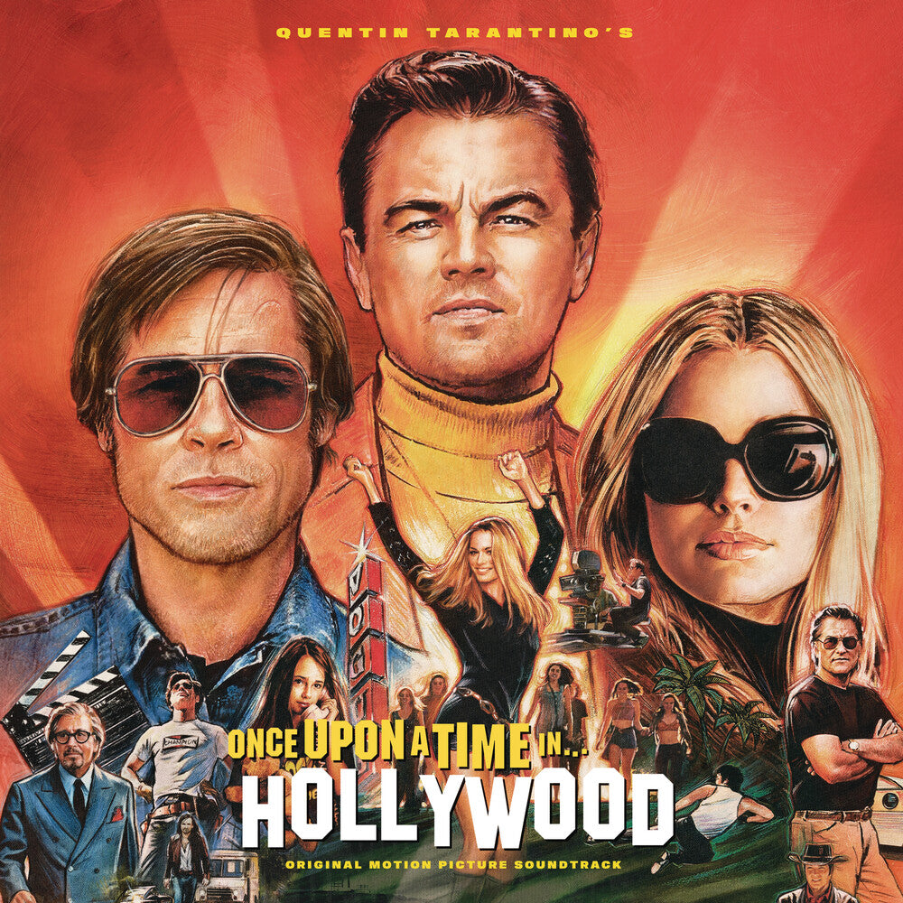 the album cover for Various Artists - Quentin Tarantino’s Once Upon a Time in Hollywood Original Motion Picture Soundtrack [2LP]
