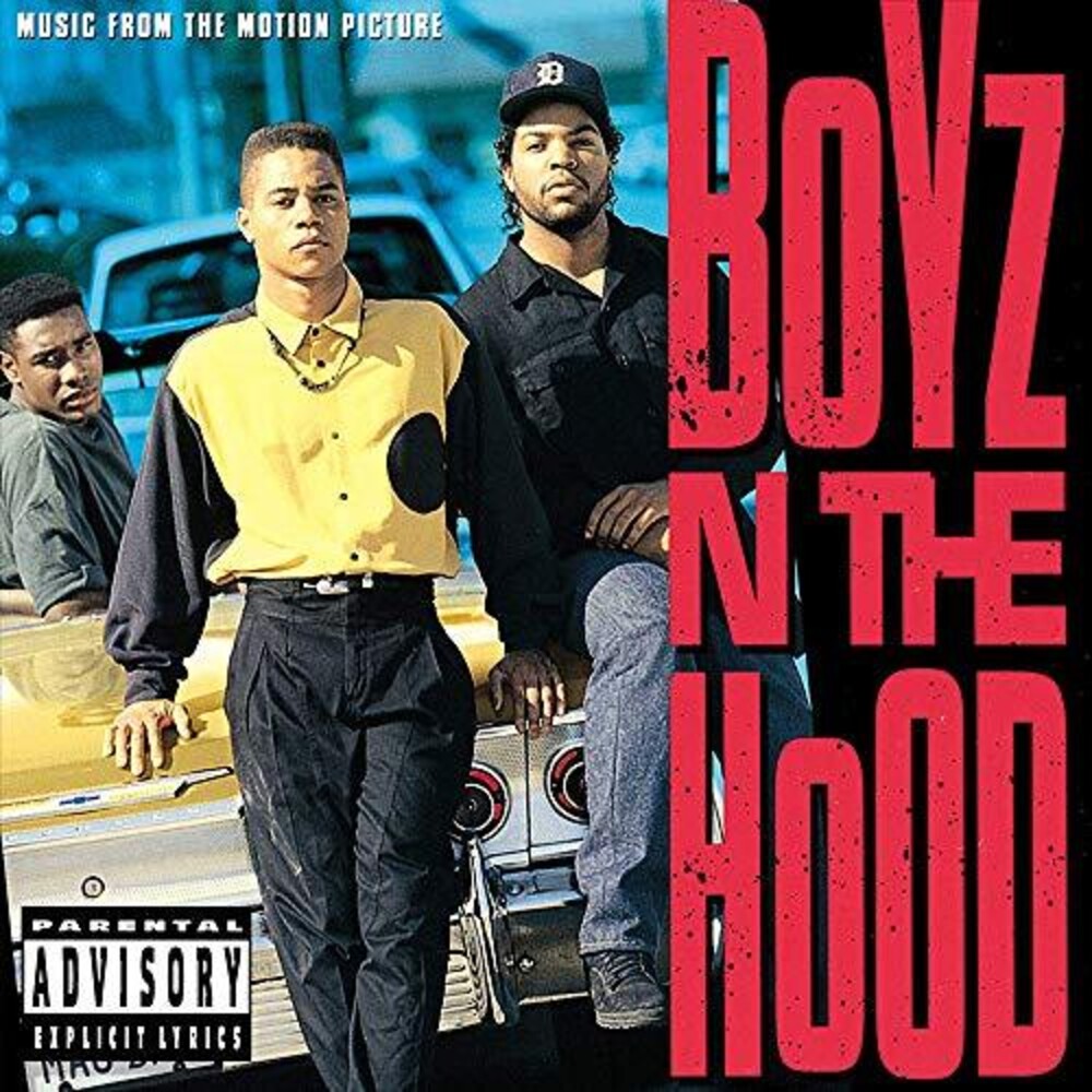 the album cover for Various Artists - Boyz N The Hood [Translucent Blue Soundtrack 2LP]