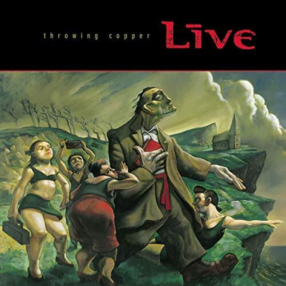 the album cover for Live - Throwing Copper [25th Anniversary LP]