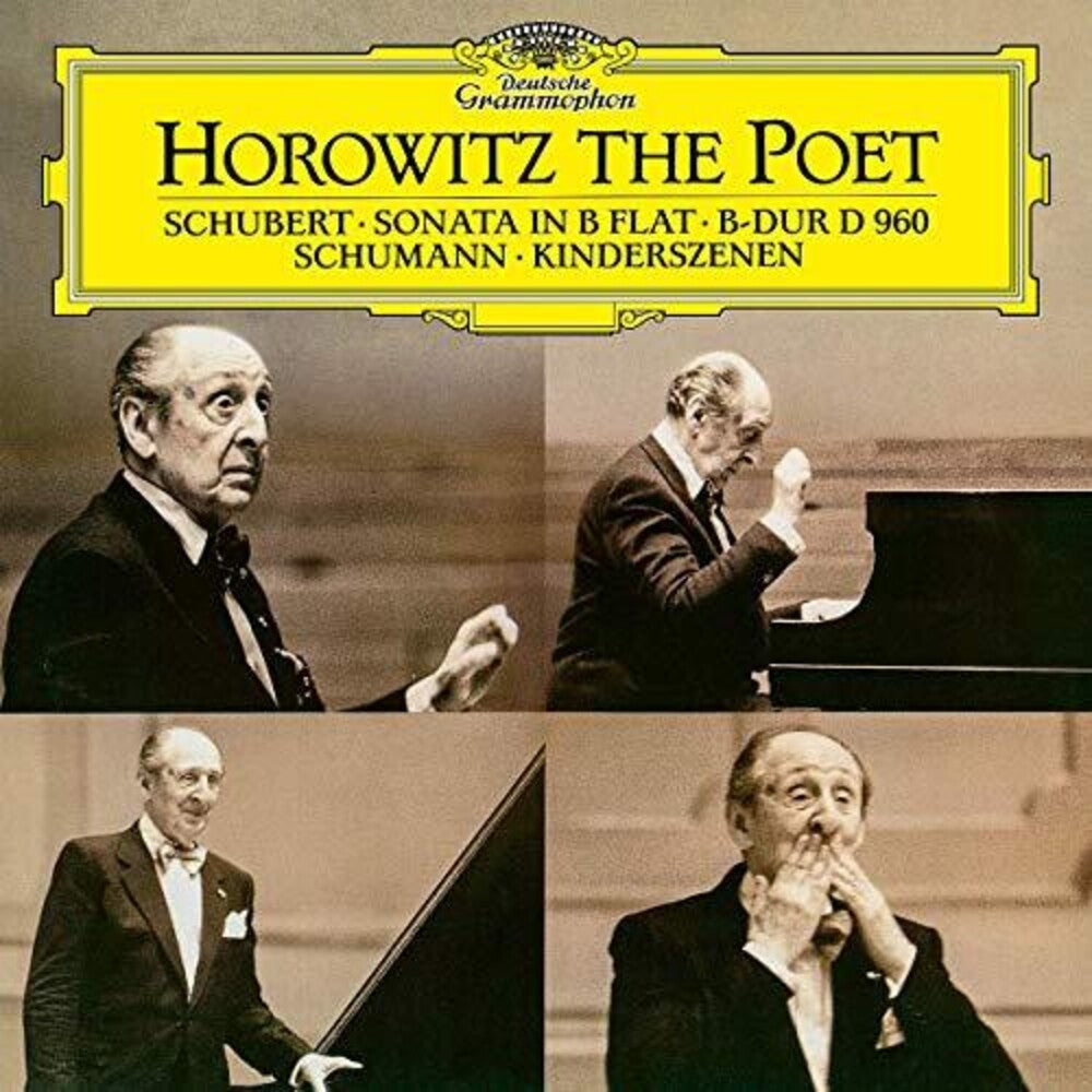 the album cover for Vladimir Horowitz - Horowitz The Poet [180 Gram]