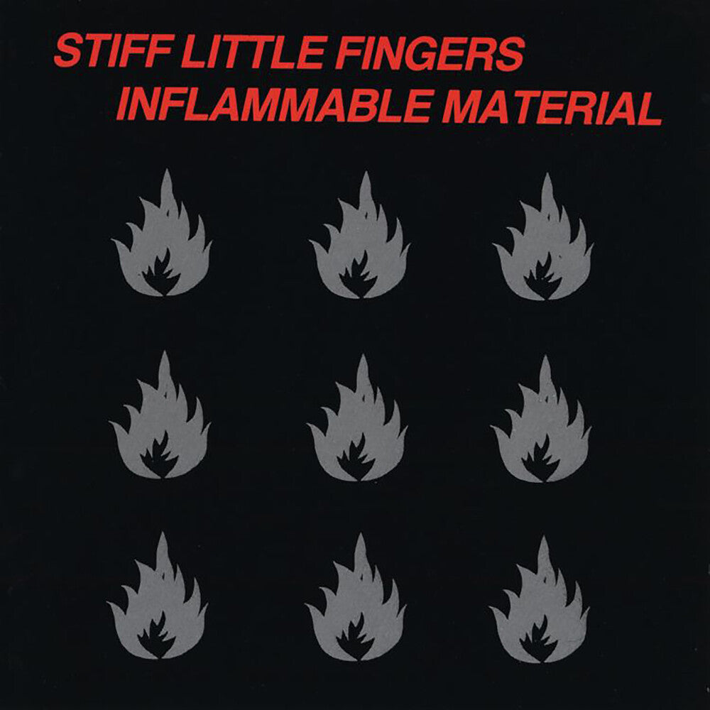the album cover for Stiff Little Fingers - Inflammable Material [Rocktober 2019 LP]