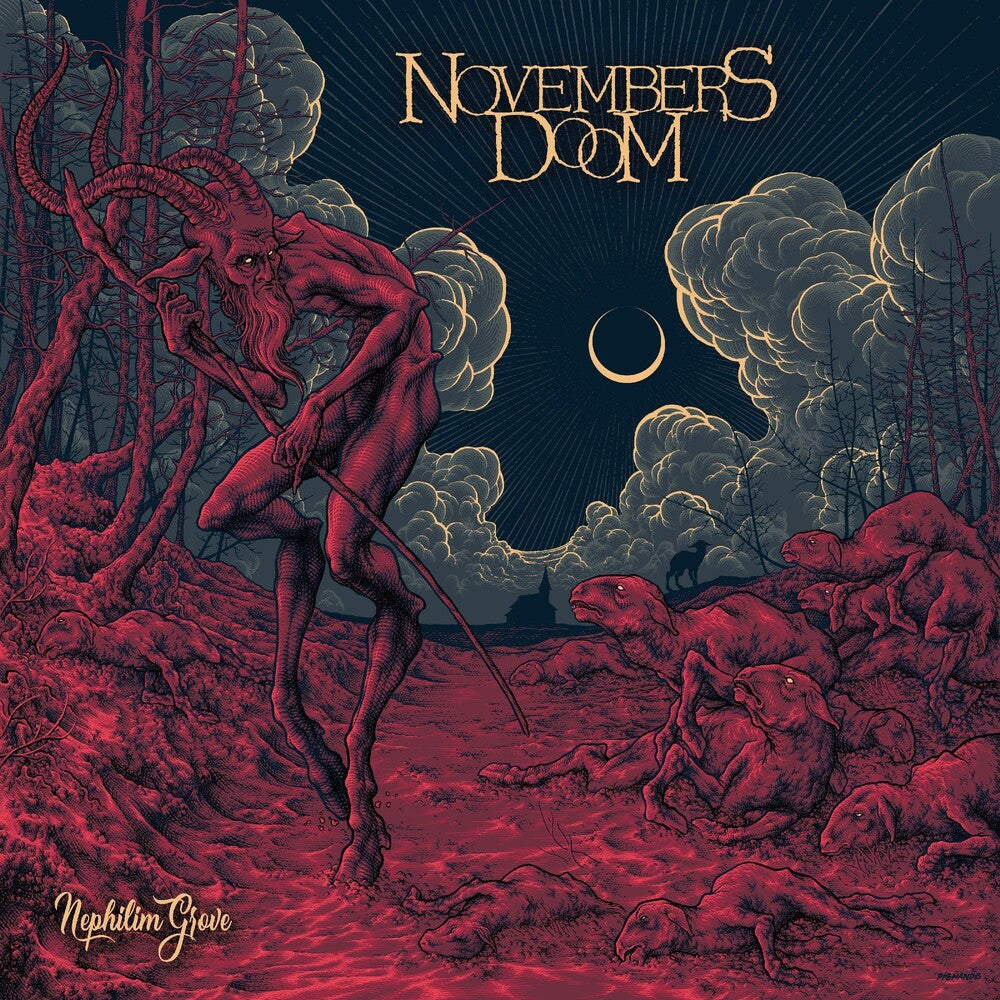 the album cover for Novembers Doom - Nephilim Grove (Blk) (Gate) [Limited Edition] [180 Gram]