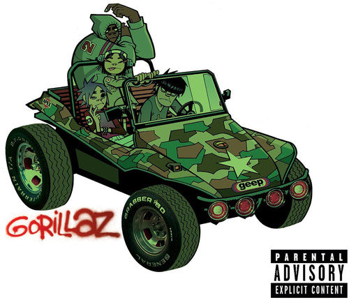 the album cover for Gorillaz - Gorillaz