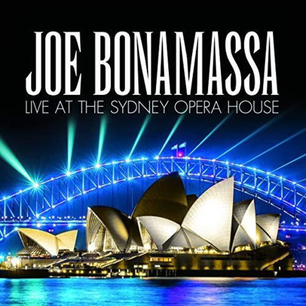 the album cover for Joe Bonamassa - Live At The Sydney Opera House [LP]