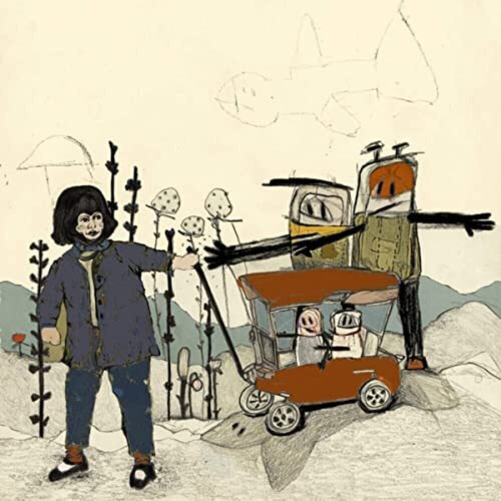 the album cover for Girlpool - Powerplant (Dusky Purple) [Colored Vinyl] (Purp)