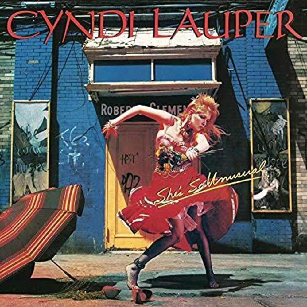 the album cover for Cyndi Lauper - She's So Unusual