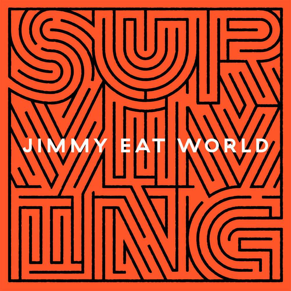 the album cover for Jimmy Eat World - Surviving [LP]