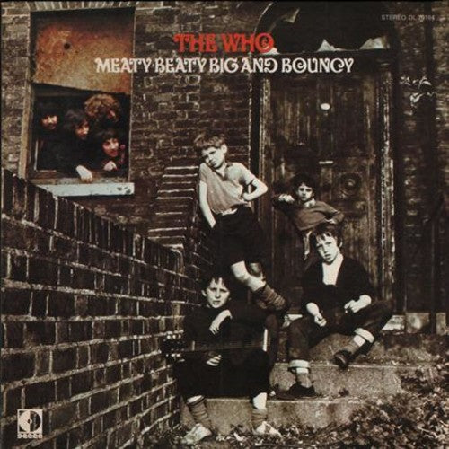 the album cover for The Who - Meaty Beaty Big & Bouncy [LP]