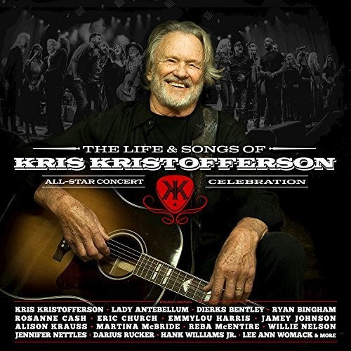 the album cover for Life & Songs Of Kris Kristofferson / Various - The Life & Songs Of Kris Kristofferson (Various Artists)