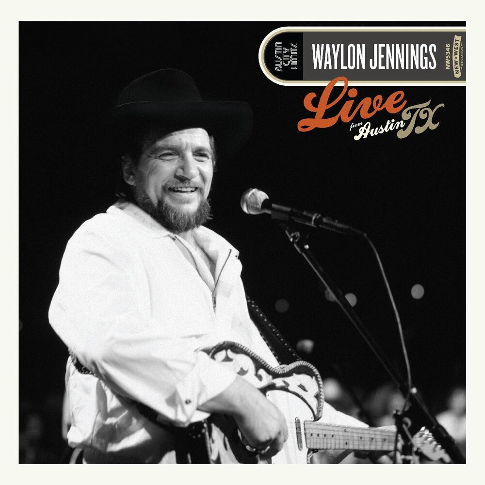 the album cover for Waylon Jennings - Live From Austin, TX '84 [LP]