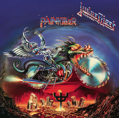 the album cover for Judas Priest - Painkiller [LP]