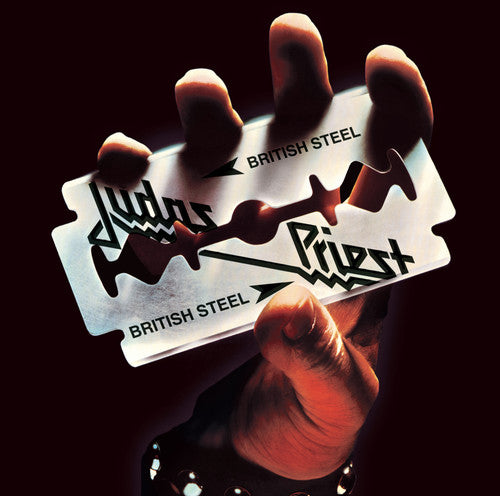 the album cover for Judas Priest - British Steel [LP]