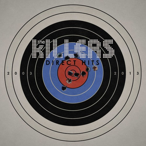 the album cover for The Killers - Direct Hits [180g 2LP]