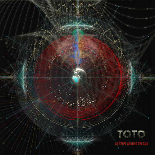 the album cover for Toto - 40 Trips Around the Sun: Greatest Hits [2LP]
