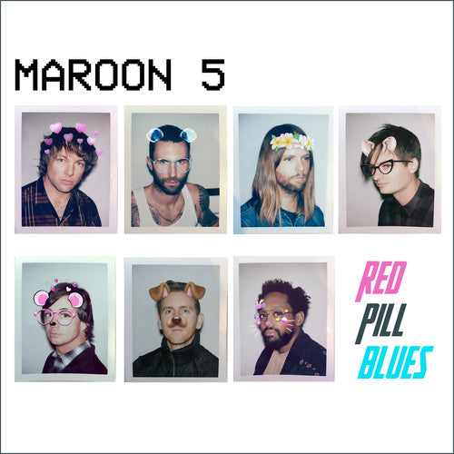 the album cover for Maroon 5 - Red Pill Blues [LP]
