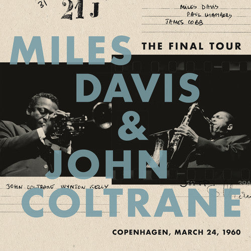 the album cover for John Coltrane - The Final Tour: Copenhagen, March 24, 1960 [LP]