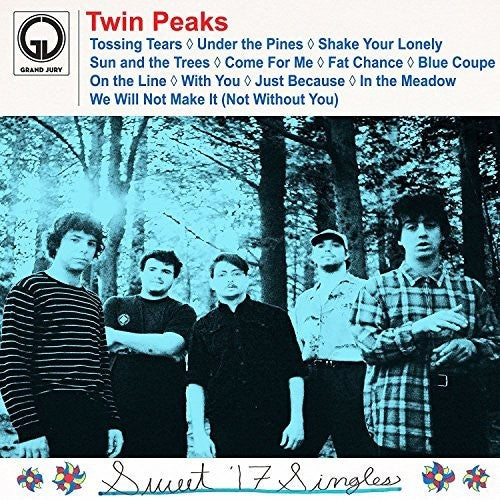 the album cover for Twin Peaks - Sweet '17 Singles