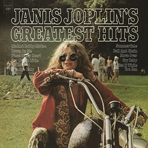 the album cover for Janis Joplin - Janis Joplin's Greatest Hits [LP]