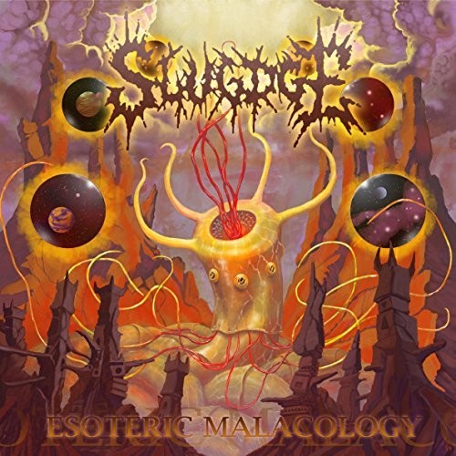 the album cover for Slugdge - Esoteric Malacology [Colored Vinyl] (Gate) (Purp)