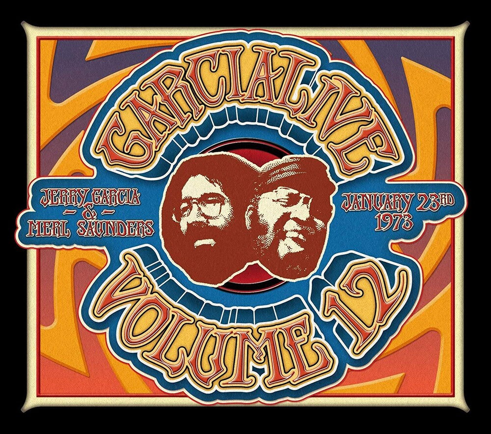 the album cover for Jerry Garcia - GarciaLive Volume Twelve: January 23rd, 1973 The Boarding House [3 CD]