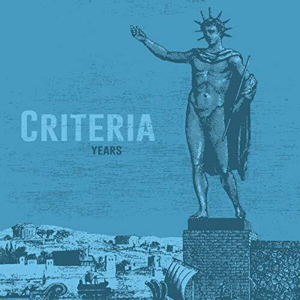 the album cover for Criteria - Years (Blue) [Colored Vinyl] [Limited Edition] [Download Included]