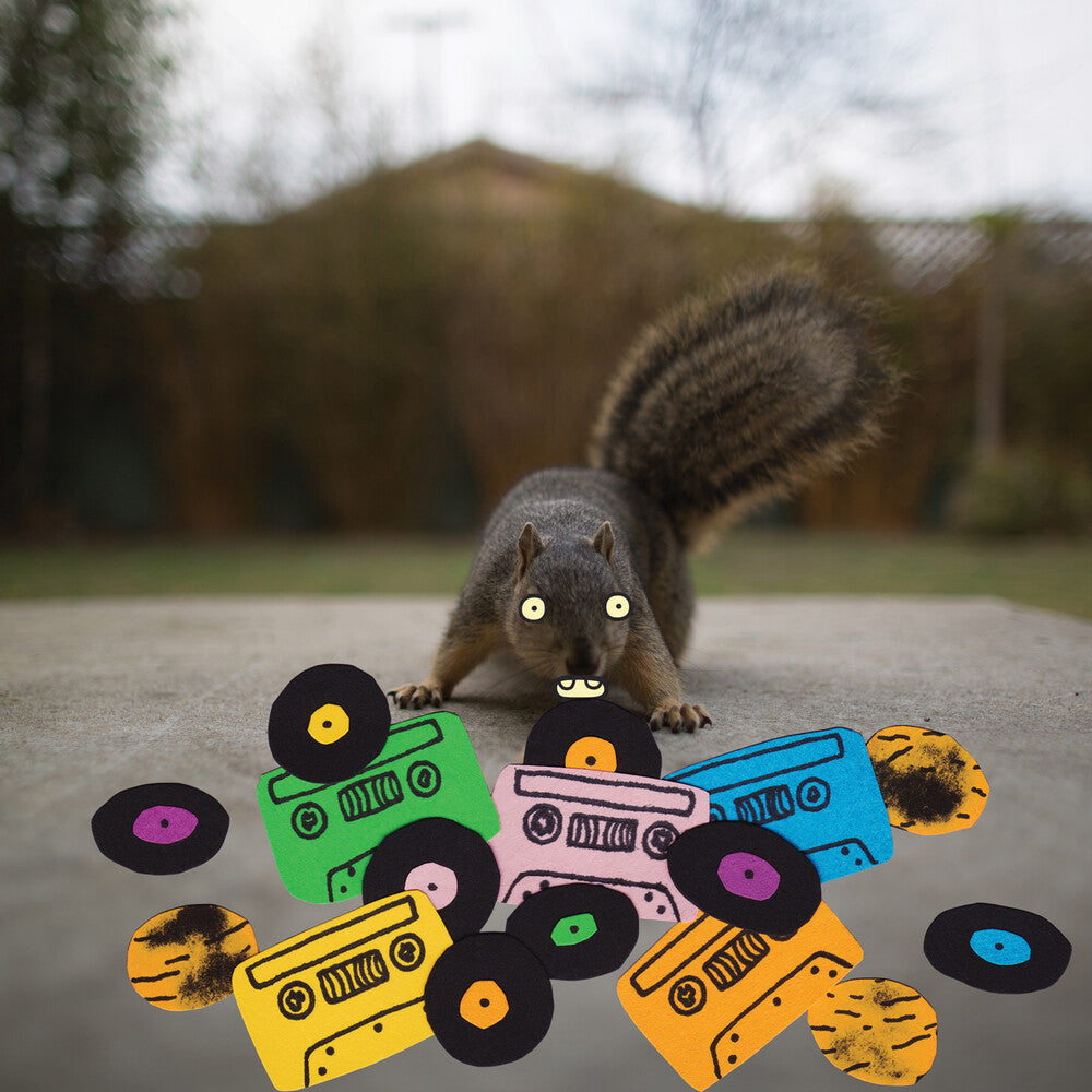 the album cover for Evidence - Squirrel Tape Instrumentals 1 [LP]