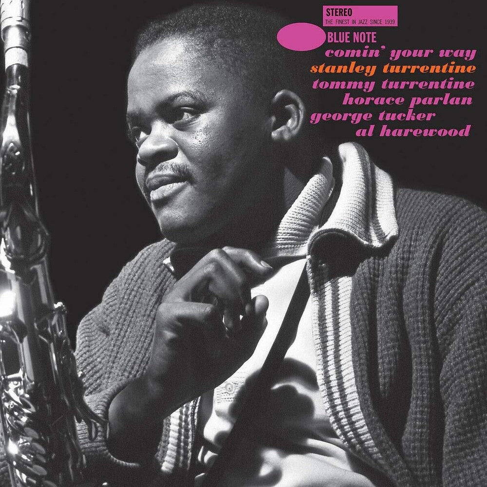the album cover for Stanley Turrentine - Comin' Your Way [LP][Blue Note Tone Poet Series]