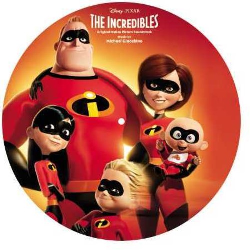 the album cover for Michael Giacchino - The Incredibles (Original Motion Picture Soundtrack)