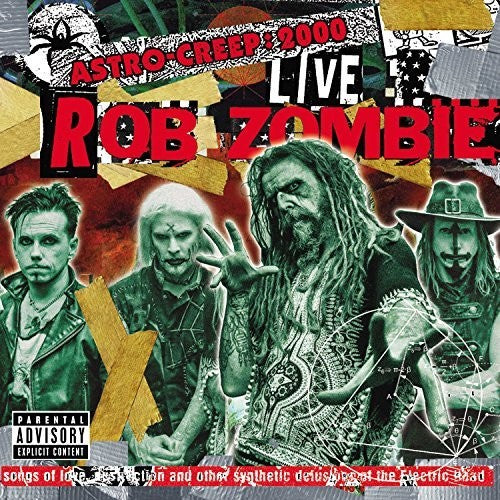 the album cover for Rob Zombie - Astro-Creep: 2000 Live Songs Of Love, Destruction And Other Synthetic [LP]